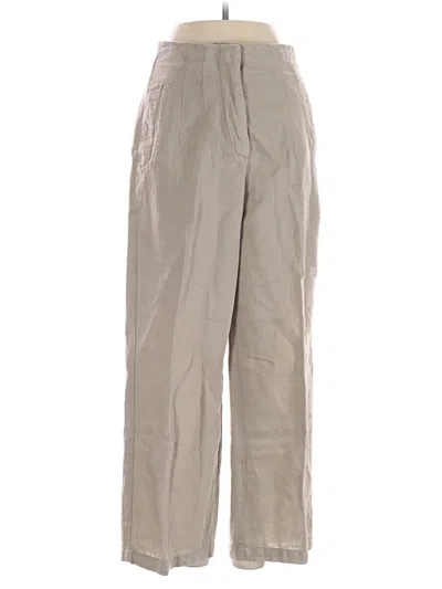 Pre-owned Zara Khaki Pant In Gray