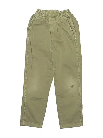 Pre-owned Zara Kids' Khaki Pant In Green