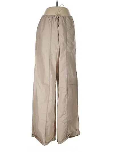 Pre-owned Zara Khaki Pant In Tan