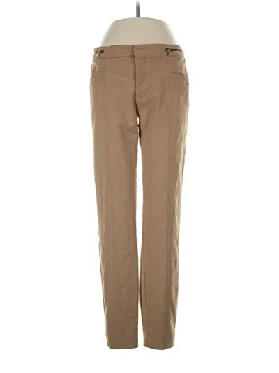 Pre-owned Zara Khaki Pant In Tan