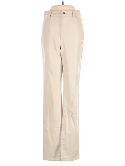 Pre-owned Zara Khaki Pant In Tan