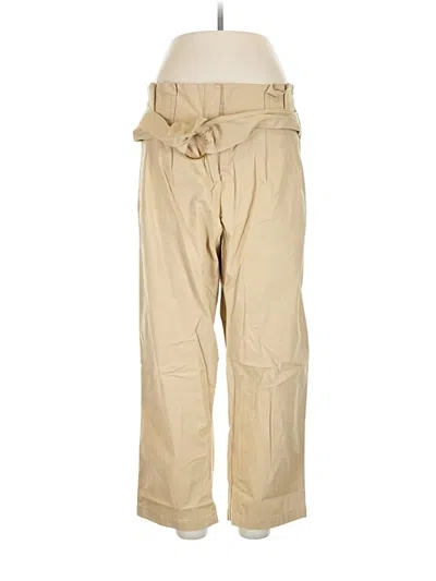 Pre-owned Zara Khaki Pant In Tan