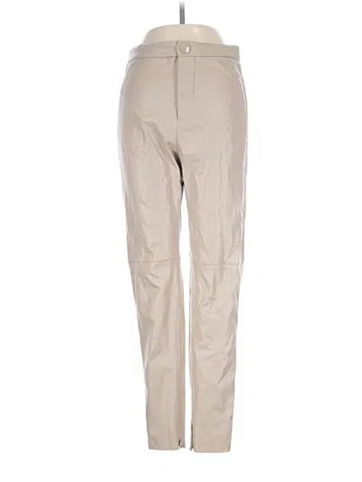 Pre-owned Zara Khaki Pant In Tan