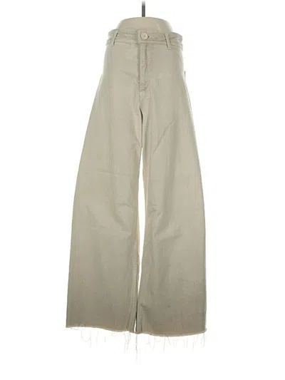 Pre-owned Zara Khaki Pant In Tan