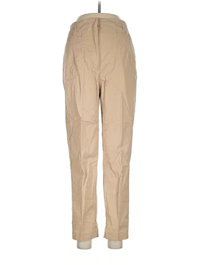 Pre-owned Zara Khaki Pant In Tan