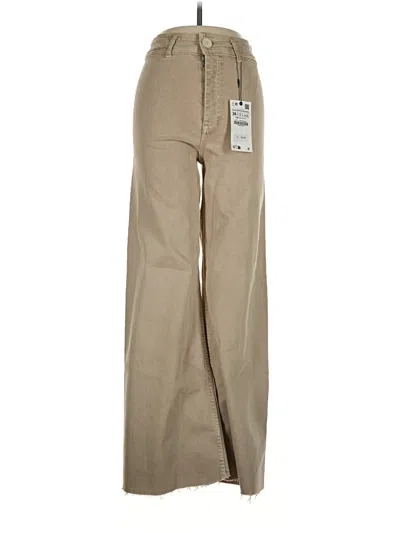 Zara Khaki Pant In Multi
