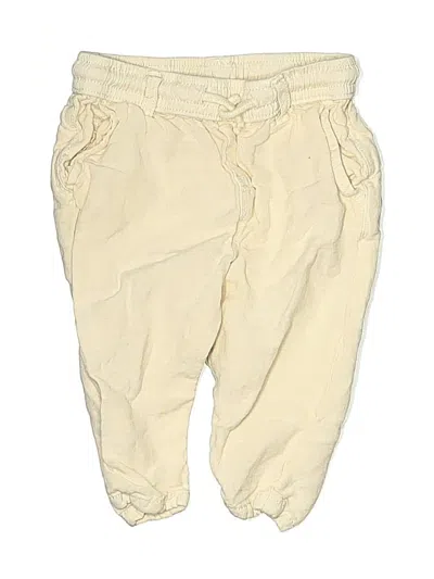 Pre-owned Zara Babies' Khaki Pant In White