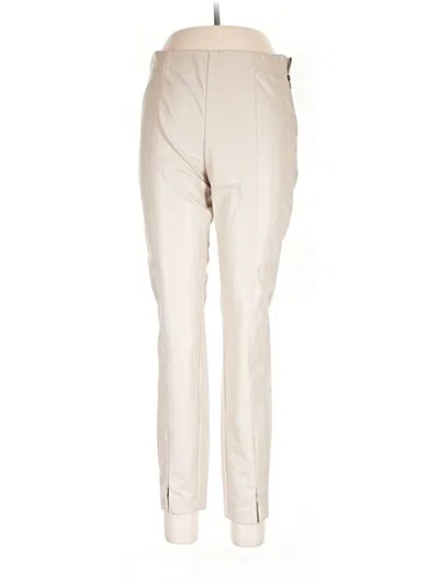 Pre-owned Zara Khaki Pant In White