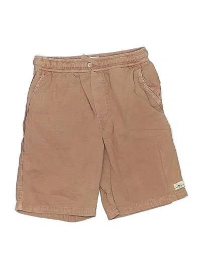 Pre-owned Zara Kids' Khaki Shorts In Brown