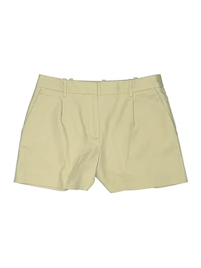 Pre-owned Zara Khaki Shorts In Brown