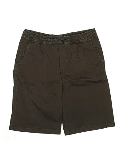 Pre-owned Zara Kids' Khaki Shorts In Brown