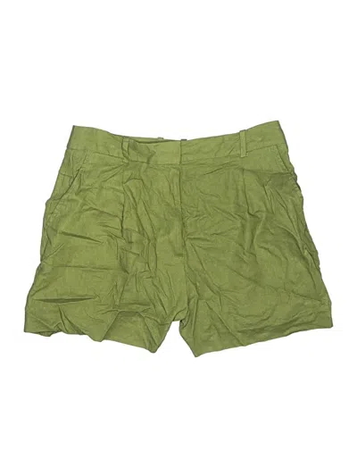 Pre-owned Zara Khaki Shorts In Green