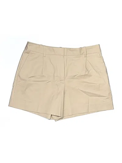 Pre-owned Zara Khaki Shorts In Tan