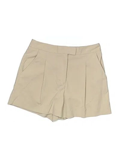 Pre-owned Zara Khaki Shorts In Tan