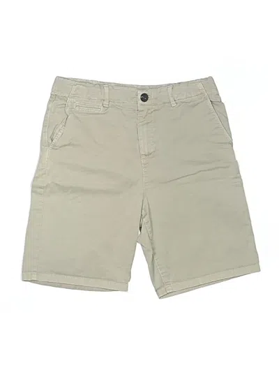 Pre-owned Zara Kids' Khaki Shorts In Tan