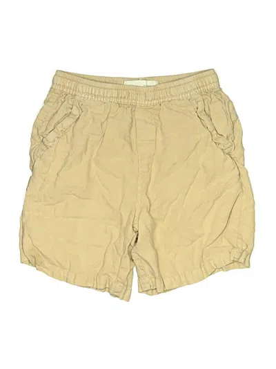Pre-owned Zara Khaki Shorts In Tan