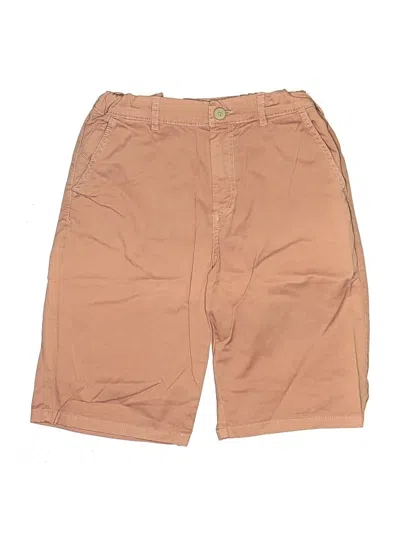 Pre-owned Zara Kids' Khaki Shorts In Tan