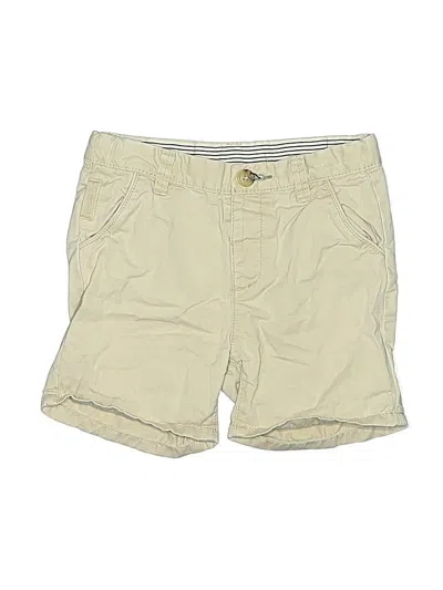 Pre-owned Zara Kids' Khaki Shorts In Tan