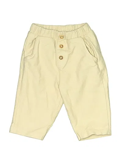 Pre-owned Zara Babies' Khakis In Yellow