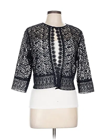 Pre-owned Zara Kimono In Black