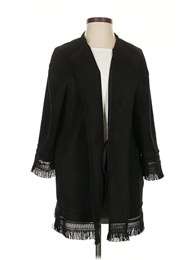 Pre-owned Zara Kimono In Black