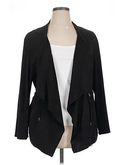 Pre-owned Zara Kimono In Black