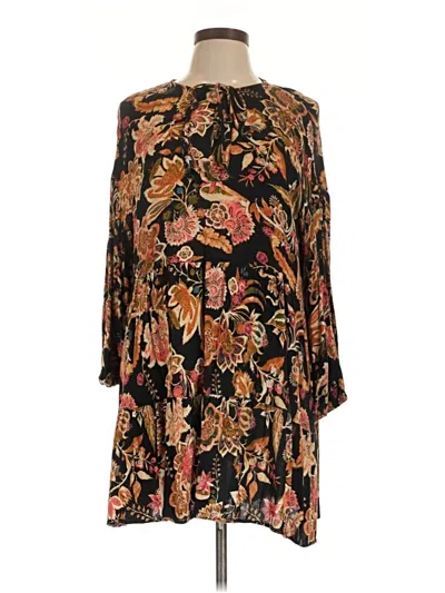 Pre-owned Zara Kimono In Black