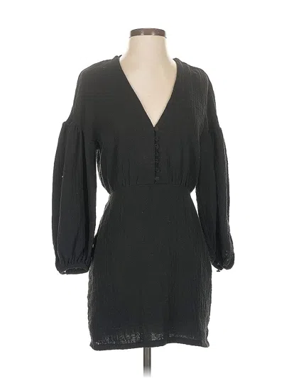 Pre-owned Zara Kimono In Black