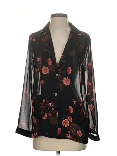 Pre-owned Zara Kimono In Black
