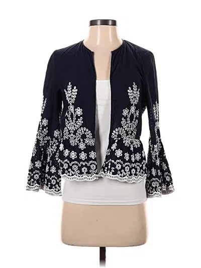 Pre-owned Zara Kimono In Blue