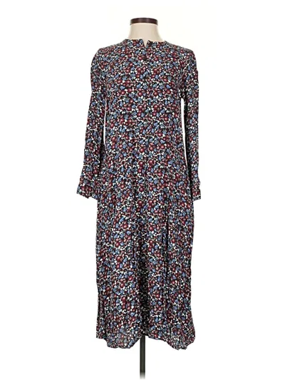 Pre-owned Zara Kimono In Blue