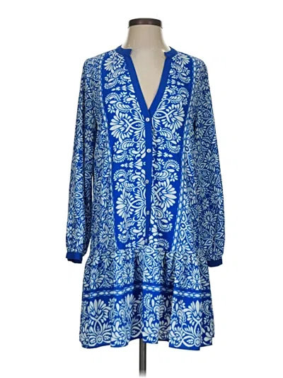Pre-owned Zara Kimono In Blue