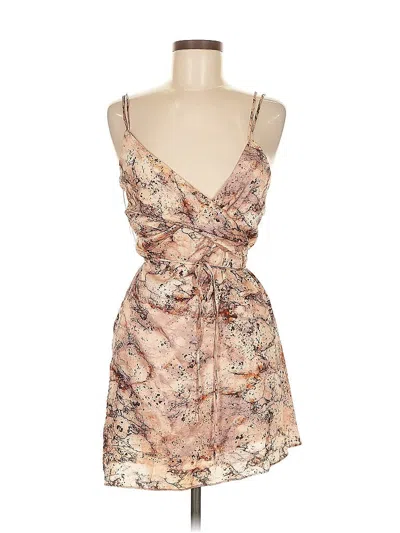 Pre-owned Zara Kimono In Brown