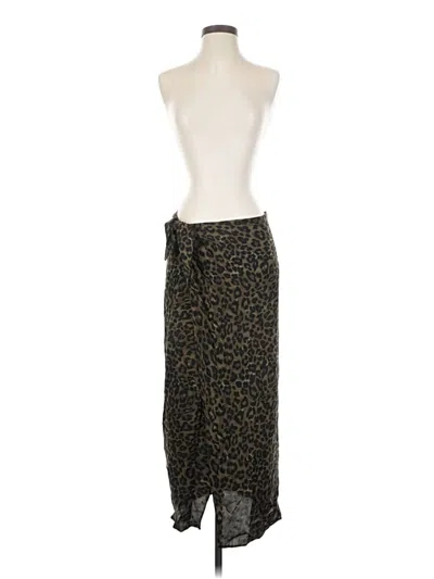 Pre-owned Zara Kimono In Brown