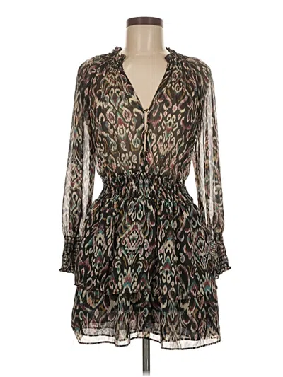 Pre-owned Zara Kimono In Brown