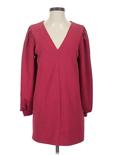 Pre-owned Zara Kimono In Burgundy