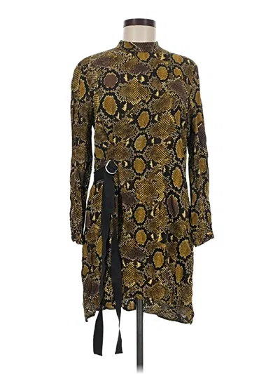 Pre-owned Zara Kimono In Gold