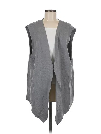 Pre-owned Zara Kimono In Gray