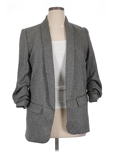 Pre-owned Zara Kimono In Gray