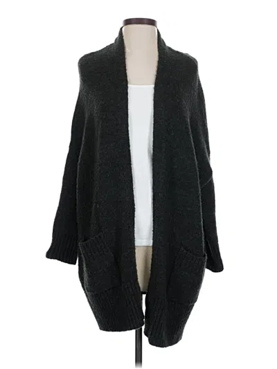 Pre-owned Zara Kimono In Gray