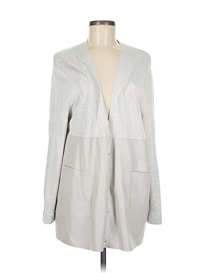 Pre-owned Zara Kimono In Gray
