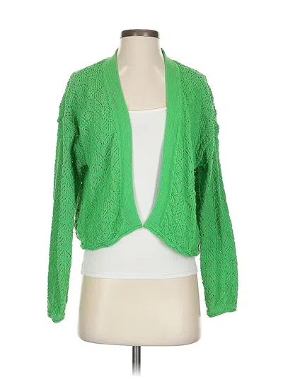 Pre-owned Zara Kimono In Green