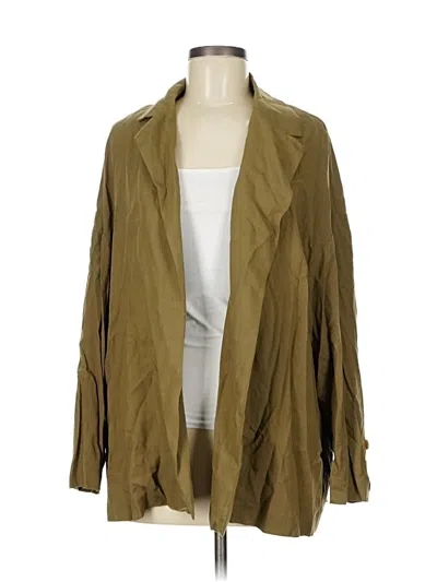 Pre-owned Zara Kimono In Green