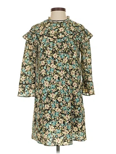 Pre-owned Zara Kimono In Green