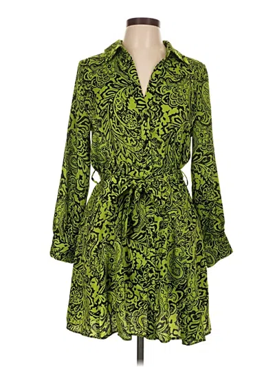 Pre-owned Zara Kimono In Green