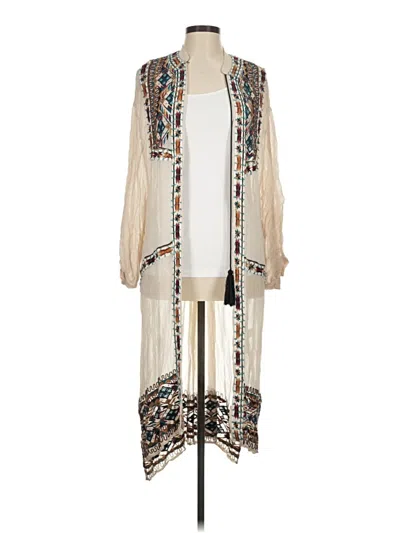 Pre-owned Zara Kimono In Ivory