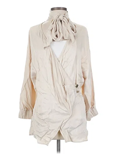 Pre-owned Zara Kimono In Ivory
