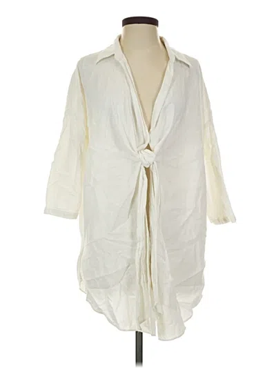 Pre-owned Zara Kimono In Ivory