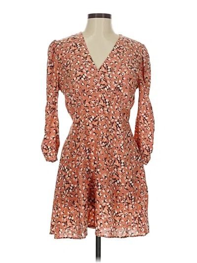 Pre-owned Zara Kimono In Orange