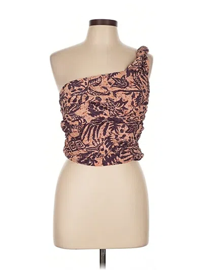 Pre-owned Zara Kimono In Orange